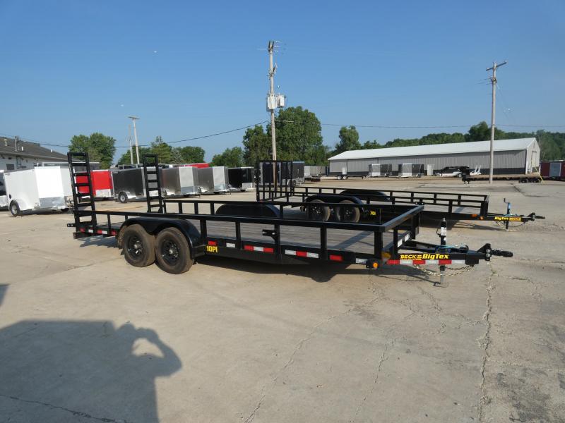 New Big Tex 7' x 20' Utility/Landscape Trailer For Sale - 5200# Axles - Flexible Financing Options & Low Monthly Payments 