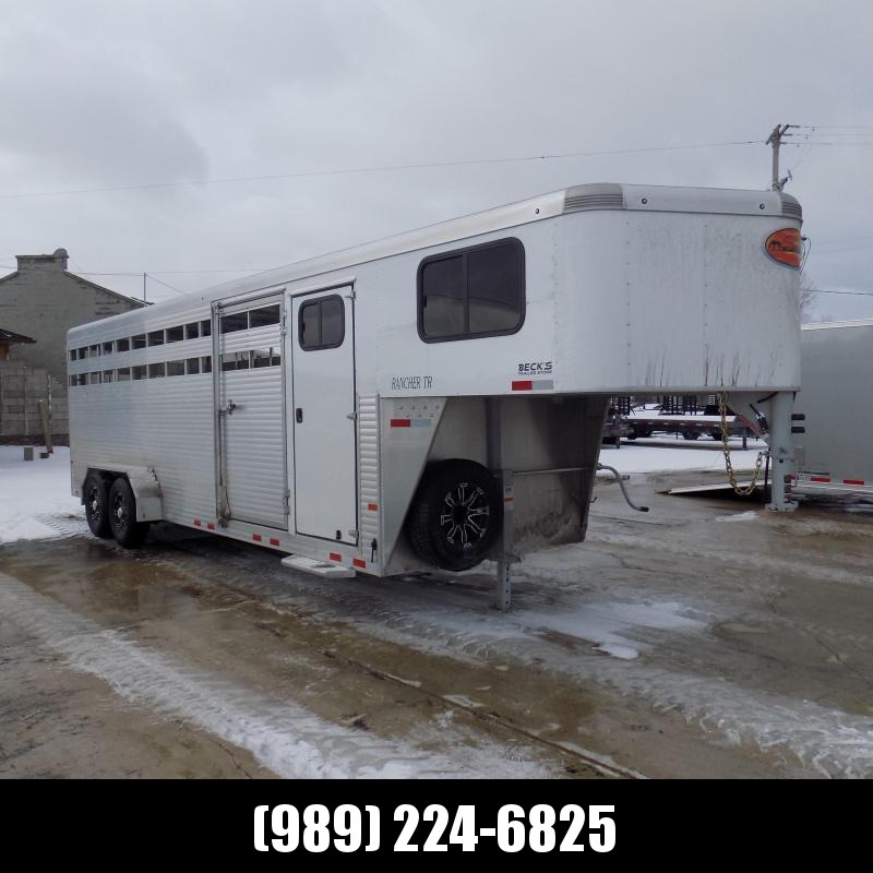 New Sundowner Trailers 24' Aluminum Stock Trailer With Tack Room - $0 Down Financing Available New Sundowner Trailers 24' Aluminum Stock Trailer With Tack Room - $0 Down Financing Available