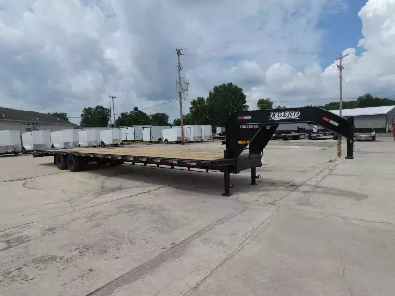 New Legend 102" x 40' Low Pro Gooseneck Equipment Trailer For Sale - High Tensile Steel - Flexible Financing Options & Low Monthly Payments 