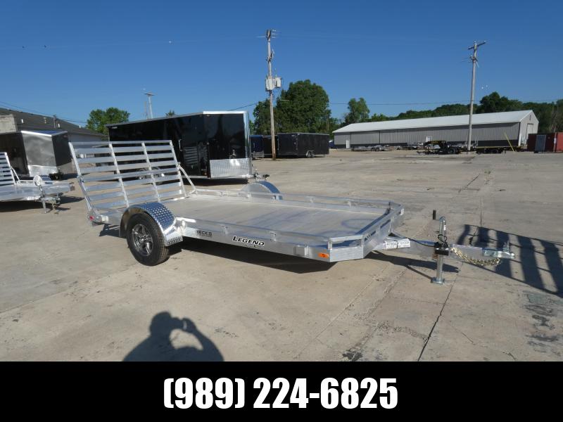 New Legend 7' x 14' Aluminum Utility Trailer For Sale All Aluminum