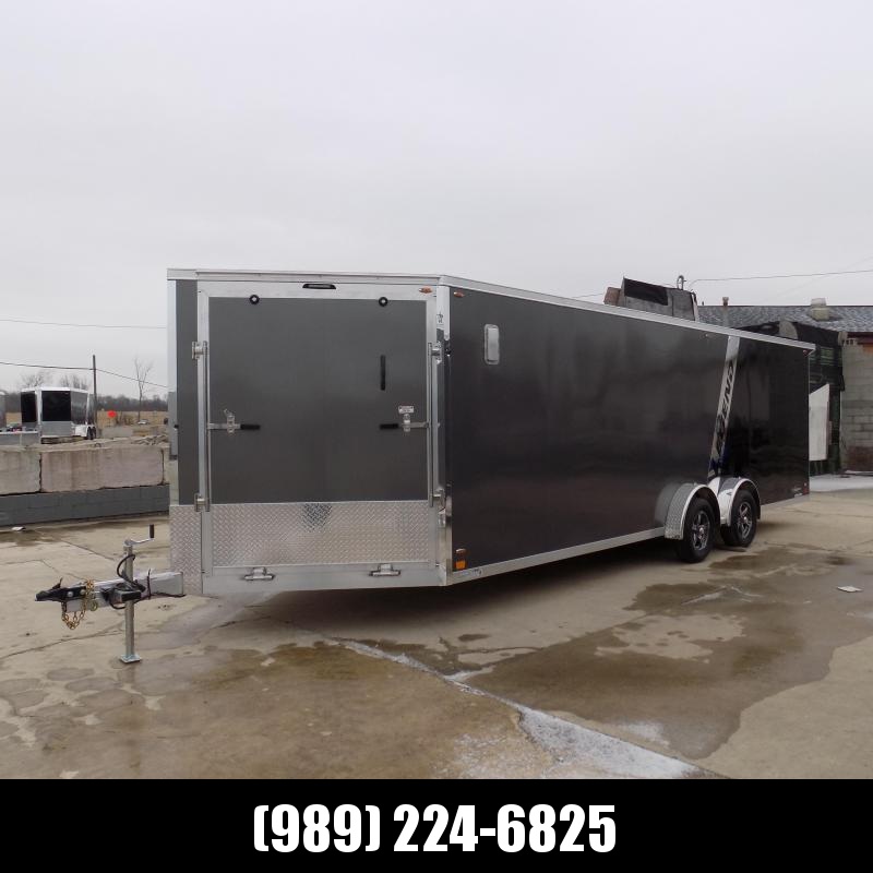 New Legend Explorer 7.5' x 29' Snowmobile Trailer - New 7.5' Wide Model Has NO Interior Wheel Wells! Flexible Financing Options Available New Legend Explorer 7.5' x 29' Snowmobile Trailer - New 7.5' Wide Model Has NO Interior Wheel Wells! Flexible Financing Options Available