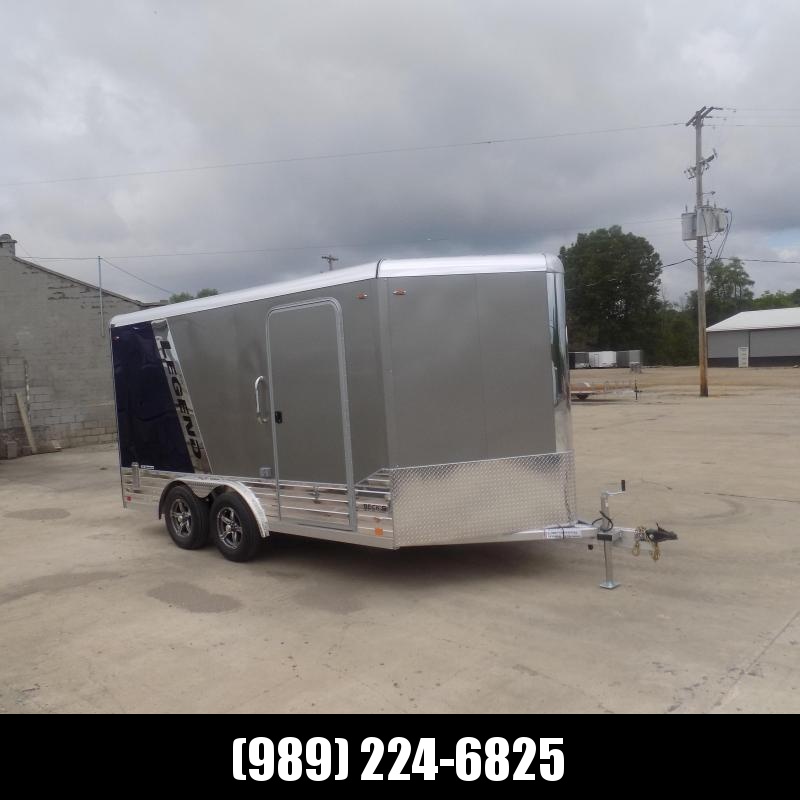 New Legend Deluxe V Nose 8' X 17' All Aluminum Cargo Trailer - $0 Down & Payments from $190/mo. W.A.C. New Legend Deluxe V Nose 8' X 17' All Aluminum Cargo Trailer - $0 Down & Payments from $190/mo. W.A.C.