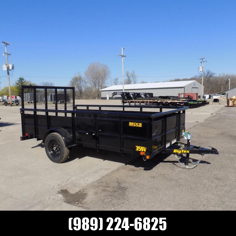New Big Tex 10TV 6.5' x 12' Utility/Landscape Trailer With Solid Sides - $0 Down Financing Available New Big Tex 10TV 6.5' x 12' Utility/Landscape Trailer With Solid Sides - $0 Down Financing Available