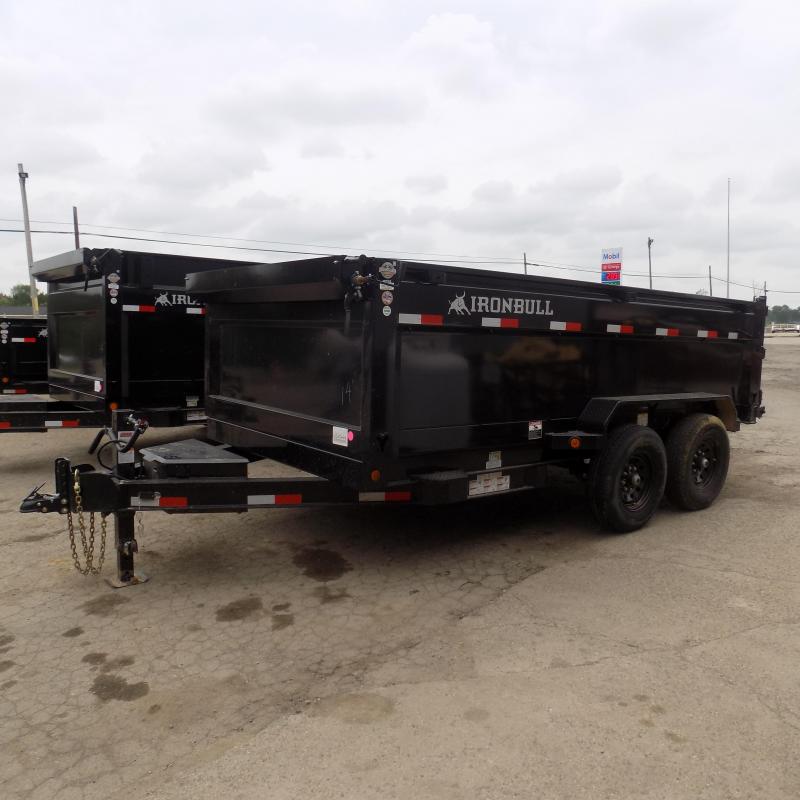 New Iron Bull 7' x 14' Dump Trailer - 7 Gage Floor - Flexible $0 Down Financing Available New Iron Bull 7' x 14' Dump Trailer - 7 Gage Floor - Flexible $0 Down Financing Available