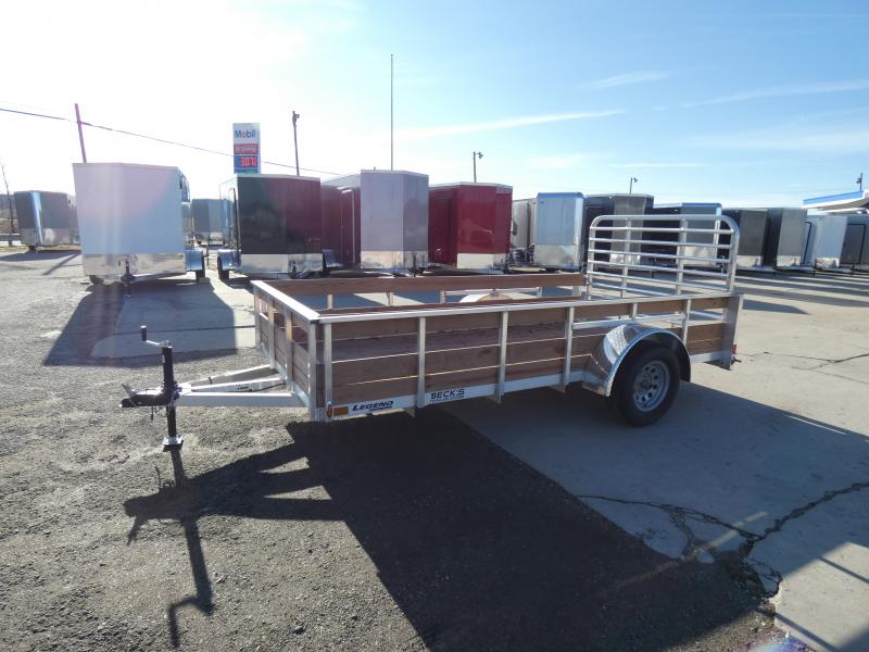 New Legend 6' x 12' Aluminum Utility Trailer For Sale 0 Down