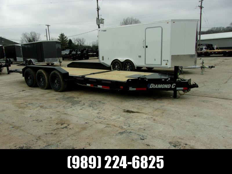 New Diamond C HDT 82" x 22' Tilt Deck Equipment Trailer -Torsion Axles - Flexible $0 Down Financing Options Available New Diamond C HDT 82" x 22' Tilt Deck Equipment Trailer -Torsion Axles - Flexible $0 Down Financing Options Available