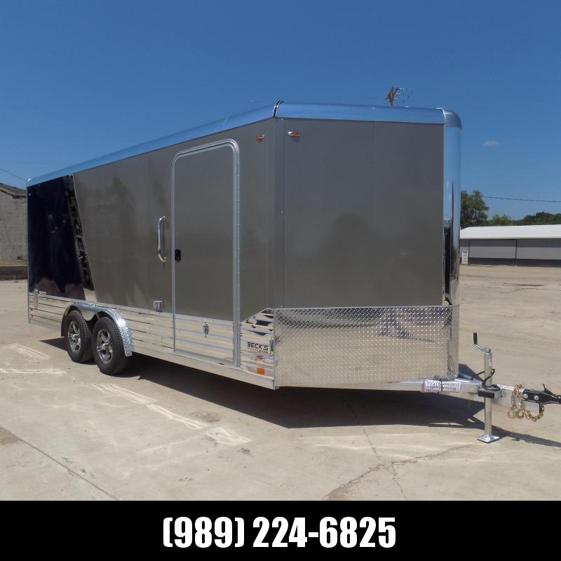 New Legend Deluxe V Nose 8' X 21' All Aluminum Cargo Trailer - Flexible Financing Options Available New Legend Deluxe V Nose 8' X 21' All Aluminum Cargo Trailer - Flexible Financing Options Available