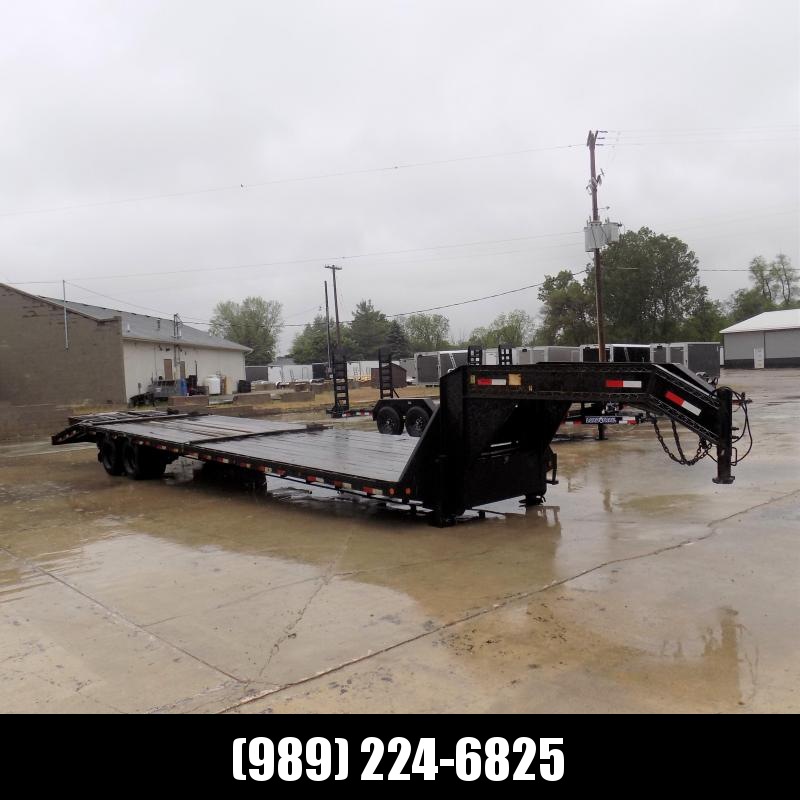 Used Load Trail 102" x 36' Gooseneck Equipment Trailer With 12K Axles Used Load Trail 102" x 36' Gooseneck Equipment Trailer With 12K Axles