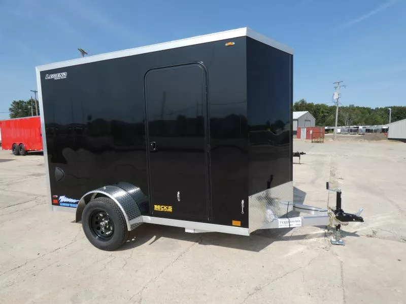 New Legend Thunder 6' x 11' Aluminum Enclosed Cargo Trailer for Sale - Flexible Financing Options & Low Monthly Payments