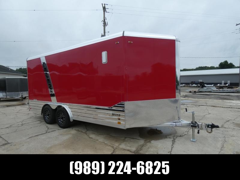 New Legend Deluxe V Nose 8' X 19' All Aluminum Enclosed Cargo Trailer -Flexible Financing Options & Low Monthly Payments New Legend Deluxe V Nose 8' X 19' All Aluminum Enclosed Cargo Trailer -Flexible Financing Options & Low Monthly Payments