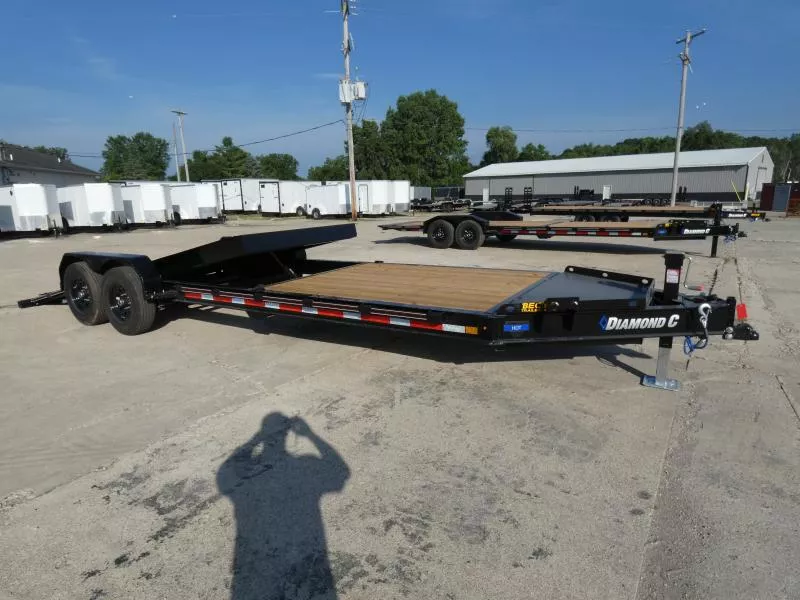 New Diamond C HDT 7' x 22' Tilt Deck Equipment Trailer - Flexible Personal & Business Financing Options & Low Monthly Payments 