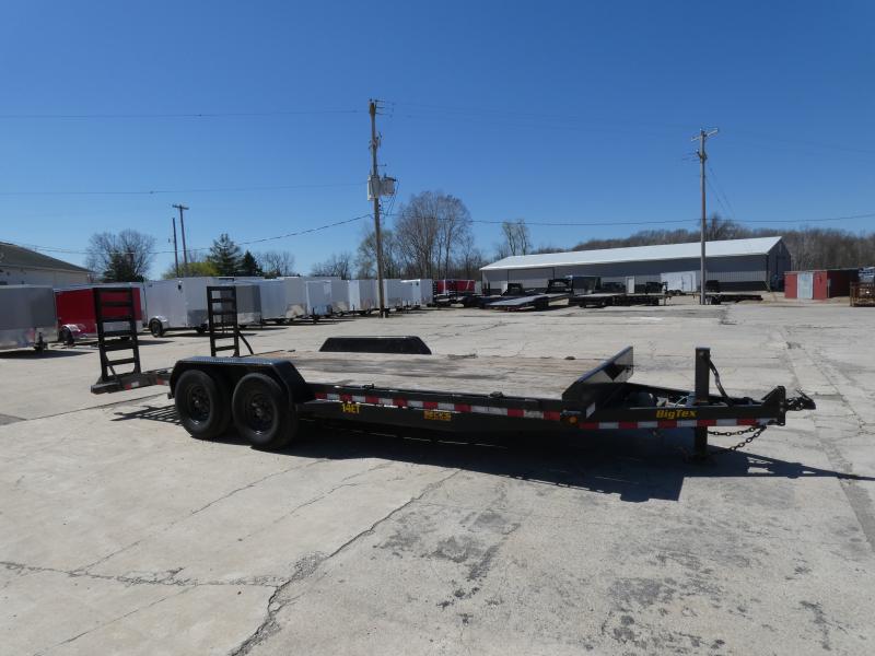 Used Big Tex 7' x 20' Equipment Trailer For Sale - 7K Dexter Axles 
