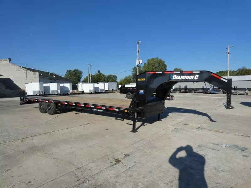 New Diamond C Trailers 102" x 30' Gooseneck Equipment Trailer For Sale - $0 Down Financing Available 