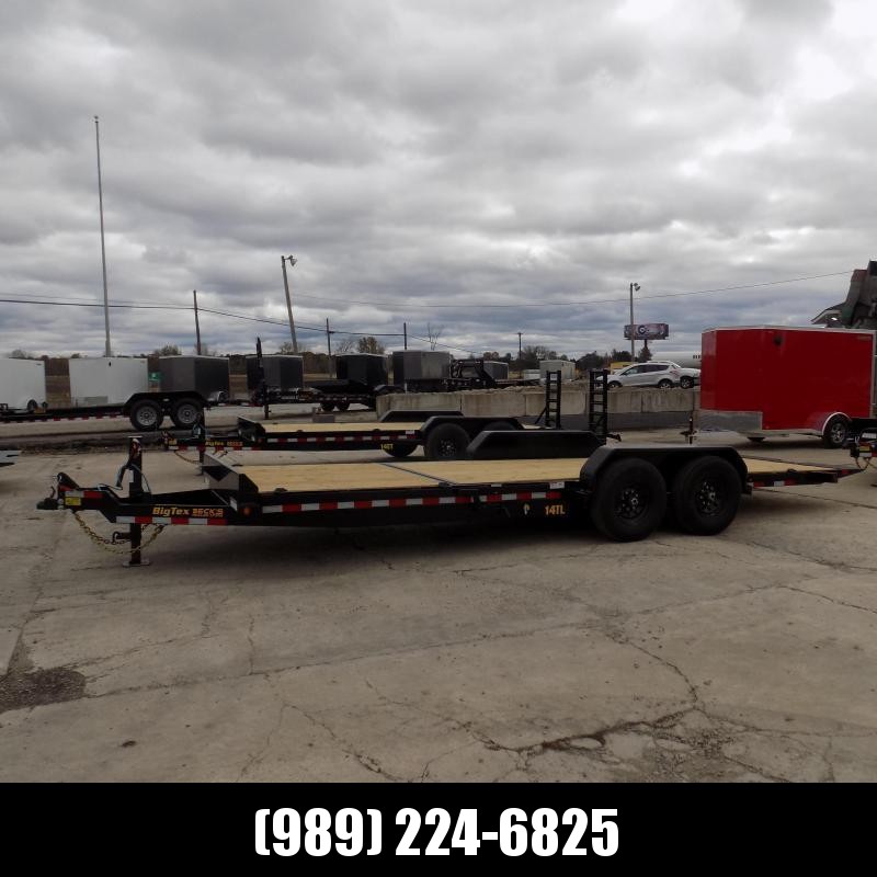 New Big Tex 80" x 22' Tilt Deck Equipment Trailer For Sale - $0 Down & Payments From $127/mo. W.A.C. New Big Tex 80" x 22' Tilt Deck Equipment Trailer For Sale - $0 Down & Payments From $127/mo. W.A.C.
