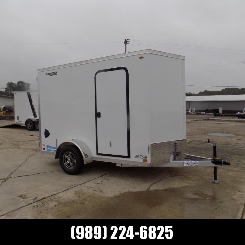 New Legend Thunder 6' x 11' Aluminum Enclosed Cargo Trailer for Sale- $0 Down Payments From $109/Mo W.A.C. New Legend Thunder 6' x 11' Aluminum Enclosed Cargo Trailer for Sale- $0 Down Payments From $109/Mo W.A.C.