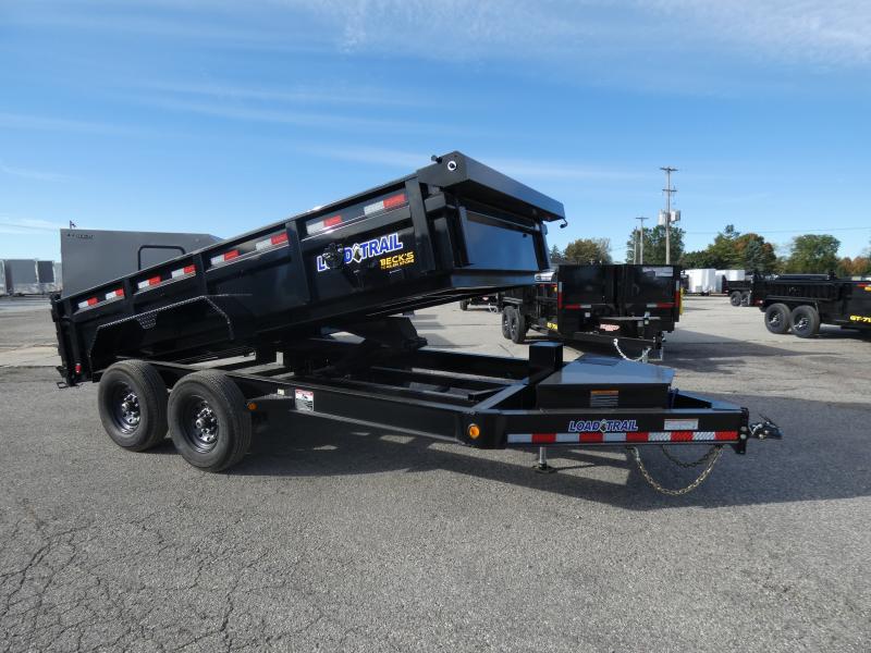 New Load Trail 7' X 14' Low Pro Dump Trailer For Sale - Hydraulic Jack - Flexible Financing Options & Low Monthly Payments 