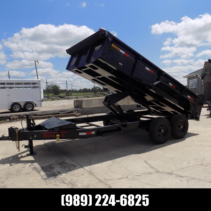 New ED Trailer 83" x 14' Dump Trailer - with 7K Axles - $0 Down and $151/Mo Payments W.A.C New ED Trailer 83" x 14' Dump Trailer - with 7K Axles - $0 Down and $151/Mo Payments W.A.C
