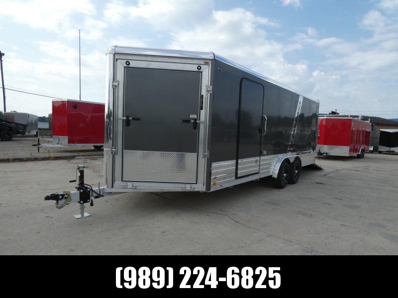 New Legend Deluxe V-Nose Snow 8' x 24' Snowmobile / All Sport Trailer For Sale -Flexible Financing Options & Low Monthly Payments New Legend Deluxe V-Nose Snow 8' x 24' Snowmobile / All Sport Trailer For Sale -Flexible Financing Options & Low Monthly Payments