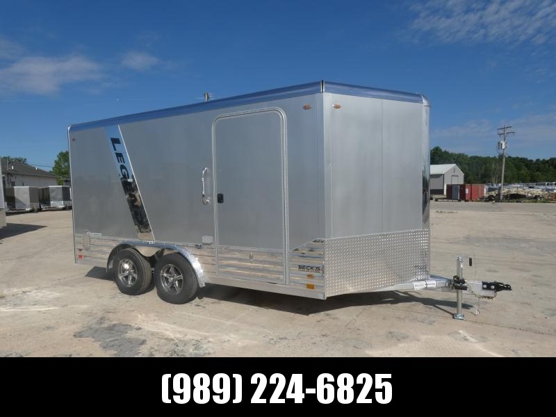 New Legend Deluxe V Nose 8' X 17' All Aluminum Enclosed Cargo Trailer - Flexible Financing Options & Low Monthly Payment New Legend Deluxe V Nose 8' X 17' All Aluminum Enclosed Cargo Trailer - Flexible Financing Options & Low Monthly Payment