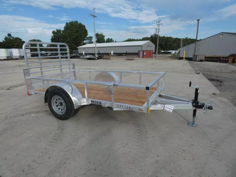 New Legend 5' x 10' Open Aluminum Utility Trailer For Sale - $0 Down Financing Options Available