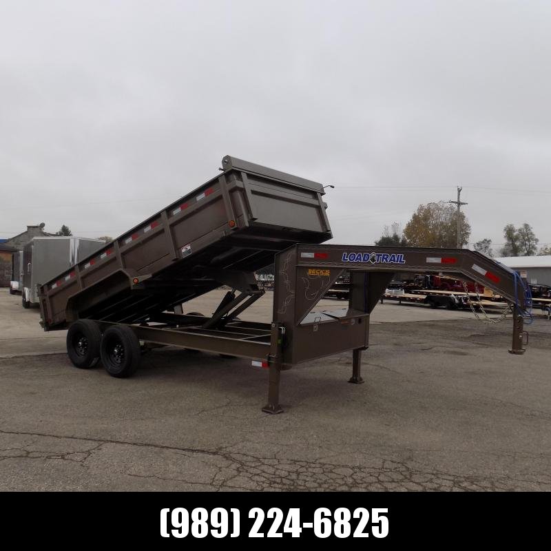 New Load Trail 7' x 16' Gooseneck Dump Trailer - Hydraulic Jacks - $0 Down & Flexible Financing Available New Load Trail 7' x 16' Gooseneck Dump Trailer - Hydraulic Jacks - $0 Down & Flexible Financing Available