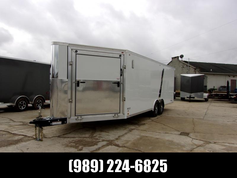 New Legend Trailmaster V-Nose 8.5' X 28' All Aluminum Enclosed Car Hauler/All Sport Trailer - This Trailer Hauls It All! Flexible Financing Options Available New Legend Trailmaster V-Nose 8.5' X 28' All Aluminum Enclosed Car Hauler/All Sport Trailer - This Trailer Hauls It All! Flexible Financing Options Available