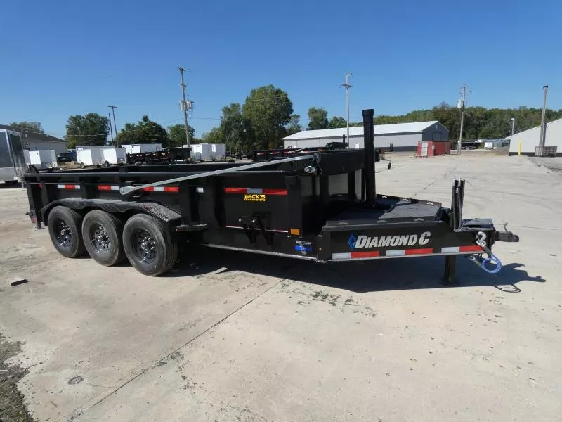 New Diamond C Trailers 7' x 16' Low Profile Dump Trailer For Sale - Awesome Features - 24K Weight Rating - Flexible Financing Options & Low Monthly Payments 