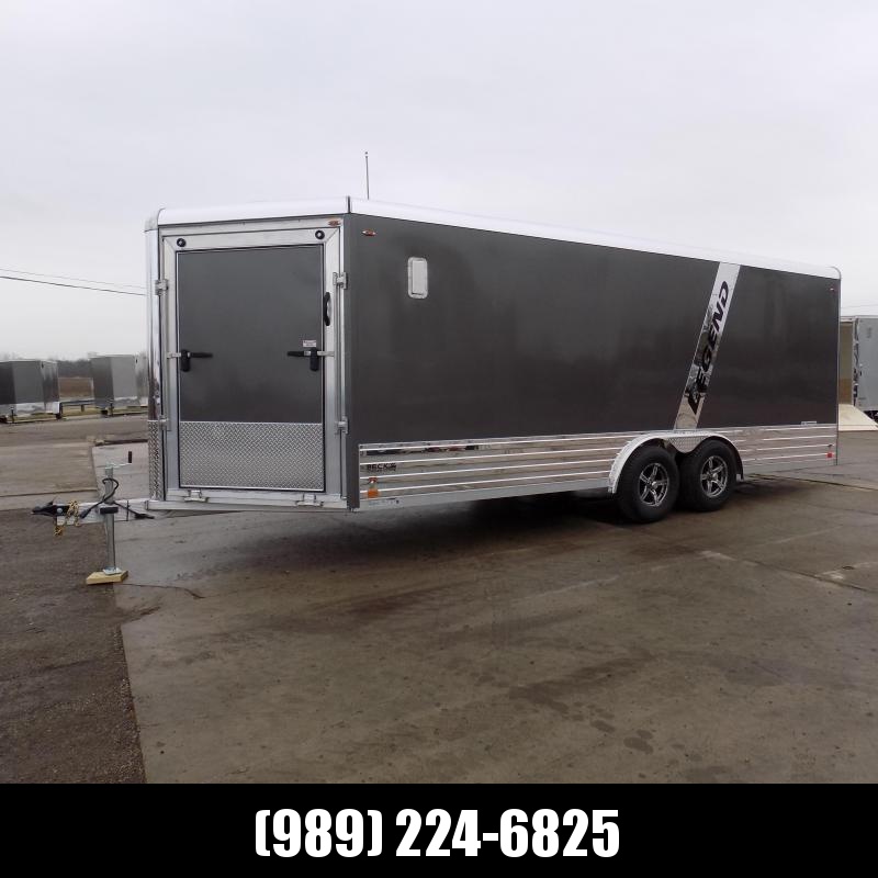 New Legend Deluxe V-Nose Snow/ATV 8' x 24' Snowmobile Trailer - $0 Down With Flexible Financing Options Available New Legend Deluxe V-Nose Snow/ATV 8' x 24' Snowmobile Trailer - $0 Down With Flexible Financing Options Available