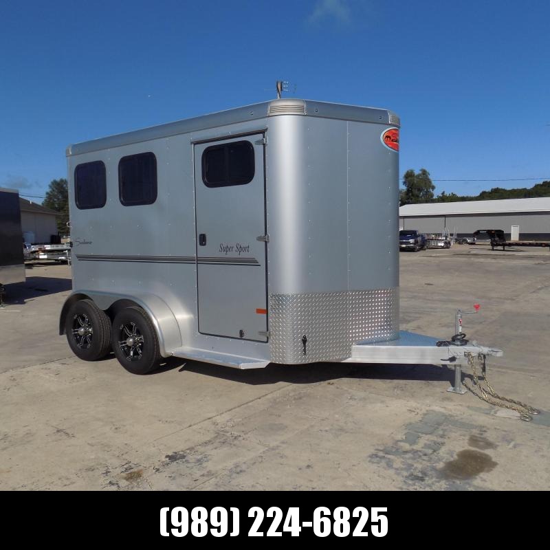 New Sundowner 81" X 12" Super Sport Bumper Pull 2 Horse Trailer For Sale - $0 Down With Flexible Financing Available New Sundowner 81" X 12" Super Sport Bumper Pull 2 Horse Trailer For Sale - $0 Down With Flexible Financing Available