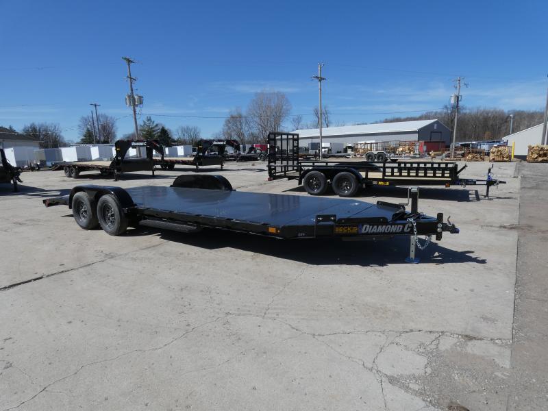 New Diamond C 7' x 20' Open Car Hauler Trailer - Flexible Financing Options & Low Monthly Payments 