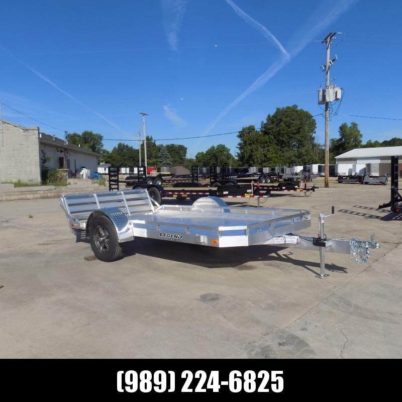 New Legend 7' x 12' Aluminum Open Utility Trailer - Pefect For UTVs - Lawn Mowers - Golf Carts & More! $0 Down & Payments From $89/mo. W.A.C. New Legend 7' x 12' Aluminum Open Utility Trailer - Pefect For UTVs - Lawn Mowers - Golf Carts & More! $0 Down & Payments From $89/mo. W.A.C.