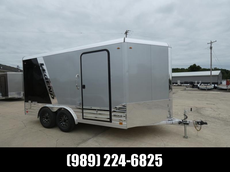 New Legend Deluxe V Nose 8' X 17' All Aluminum Enclosed Cargo Trailer - Flexible Financing Options & Low Monthly Payment New Legend Deluxe V Nose 8' X 17' All Aluminum Enclosed Cargo Trailer - Flexible Financing Options & Low Monthly Payment