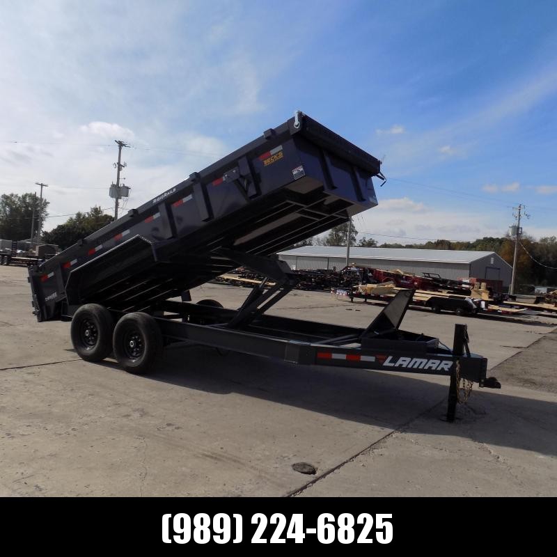 New Lumar 83" x 16' Low Pro Dump Trailer for Sale - $0 Down & Flexible Financing Available New Lumar 83" x 16' Low Pro Dump Trailer for Sale - $0 Down & Flexible Financing Available