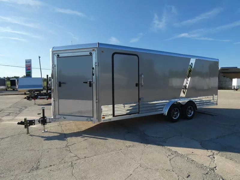 New Legend Deluxe Snow 8' x 24' Snowmobile / All Sport Trailer - 5200# Torsion Axles - Flexible Financing Options & Best Rates