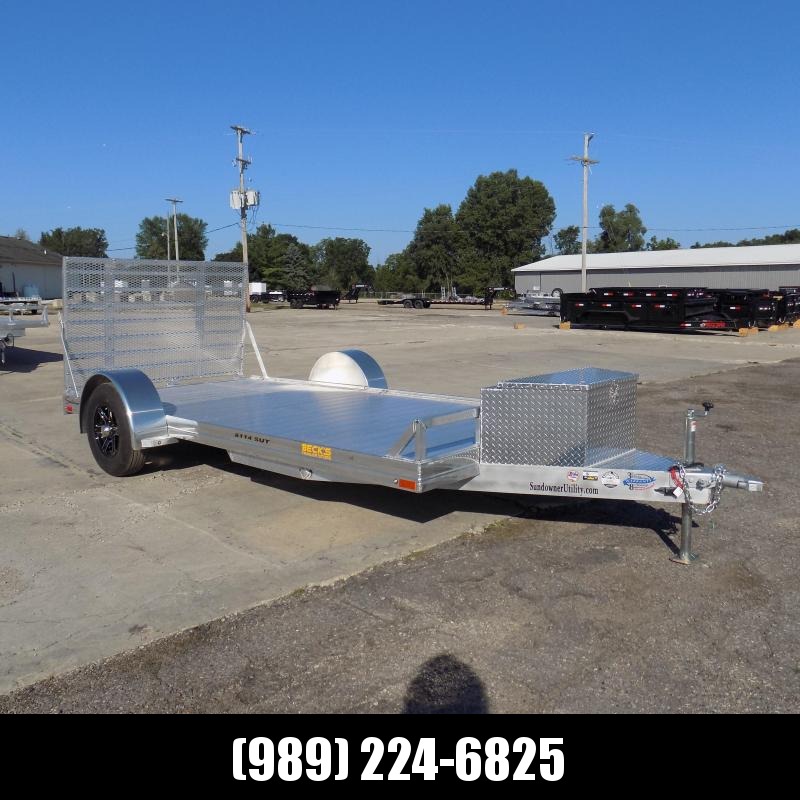 New Sundowner Trailer 81" X 14' Utility Trailer For Sale - $0 Down with $105/mo Payments W.A.C New Sundowner Trailer 81" X 14' Utility Trailer For Sale - $0 Down with $105/mo Payments W.A.C