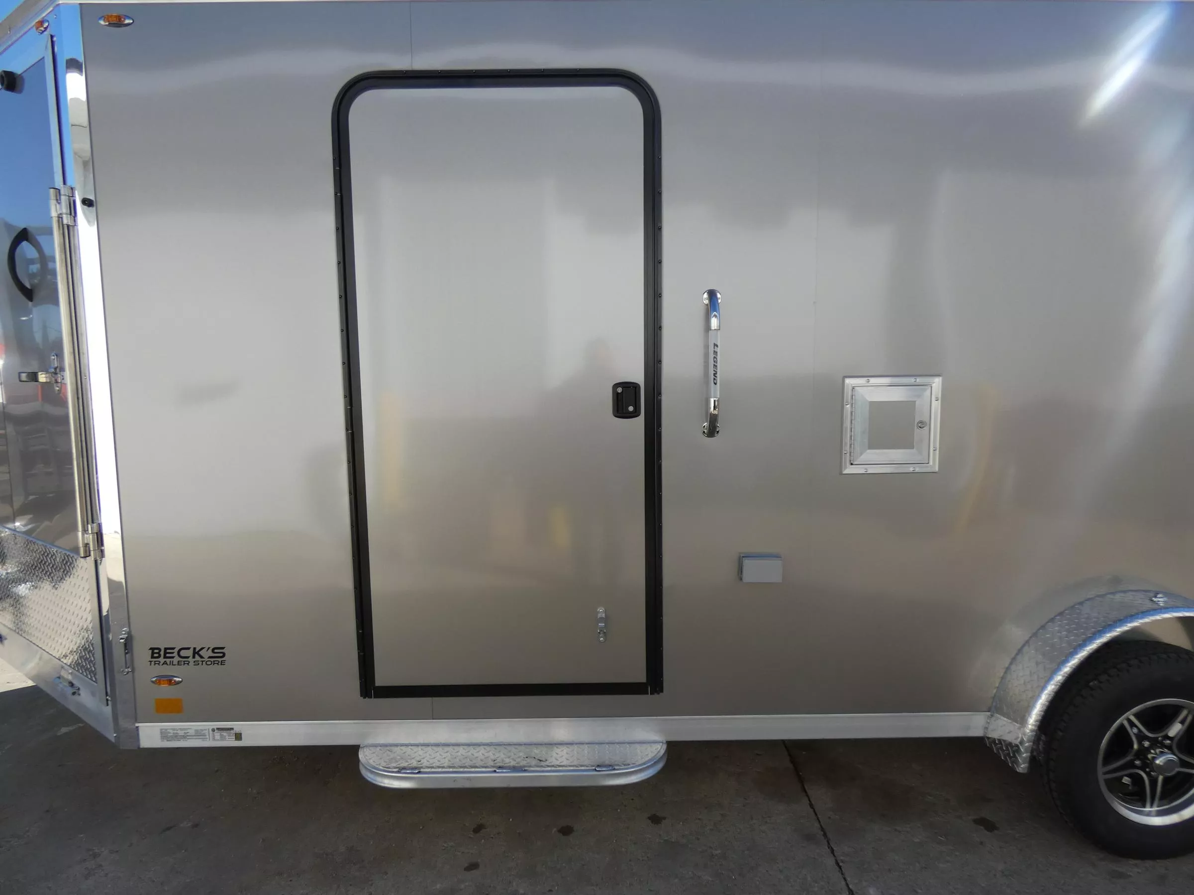 New Legend Explorer 7.5' x 27' Snowmobile Trailer - Only 7.5' Wide