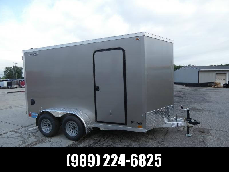 New Legend Thunder 7' x 14' Aluminum Enclosed Cargo Trailer for Sale- $0 Down Payments From $121/Mo W.A.C. New Legend Thunder 7' x 14' Aluminum Enclosed Cargo Trailer for Sale- $0 Down Payments From $121/Mo W.A.C.