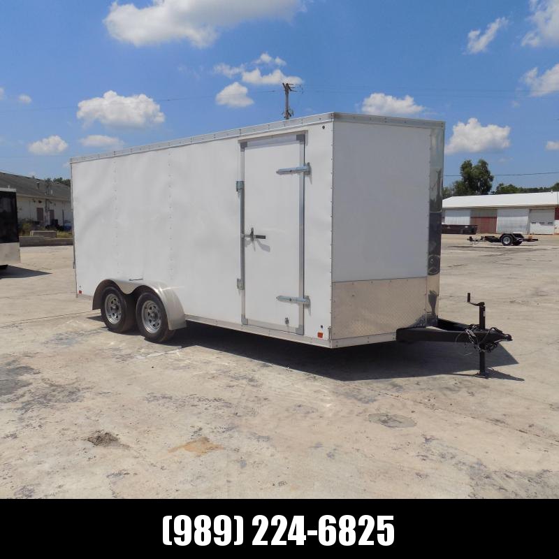Used Cross Trailers 7' x 18' Enclosed Cargo Trailer For Sale Used Cross Trailers 7' x 18' Enclosed Cargo Trailer For Sale