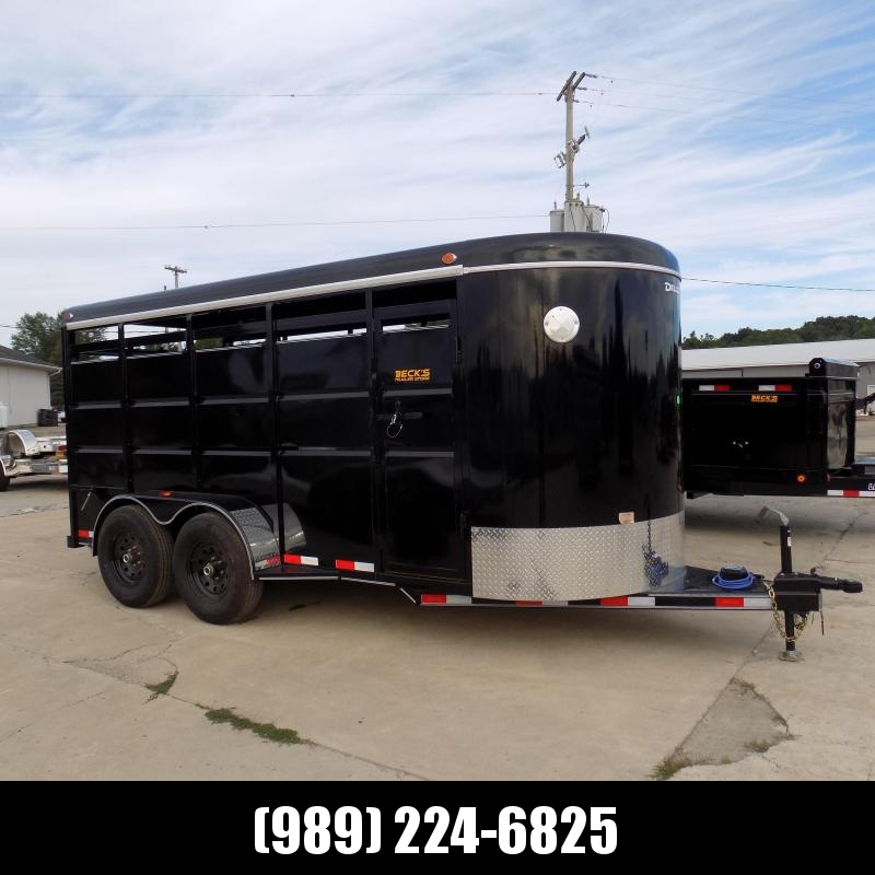 New Delco Trailers 6' X16' Livestock Trailer - $0 Down & $147/mo W.A.C New Delco Trailers 6' X16' Livestock Trailer - $0 Down & $147/mo W.A.C