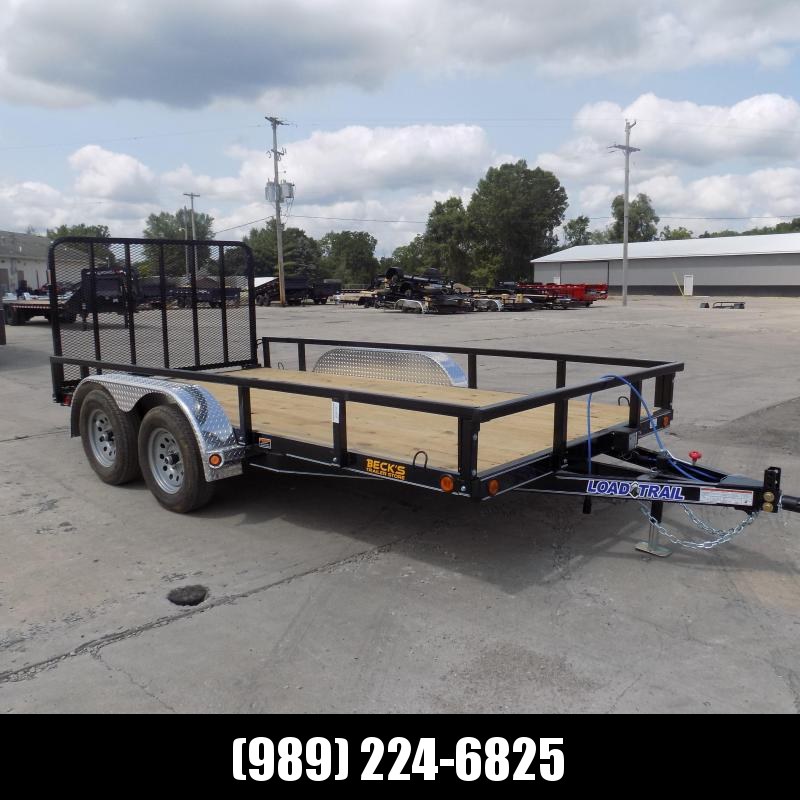 New Load Trail 83" X 14' Tandem Axle Utility Trailer - $0 Down & Payments from $113/mo. W.A.C. New Load Trail 83" X 14' Tandem Axle Utility Trailer - $0 Down & Payments from $113/mo. W.A.C.