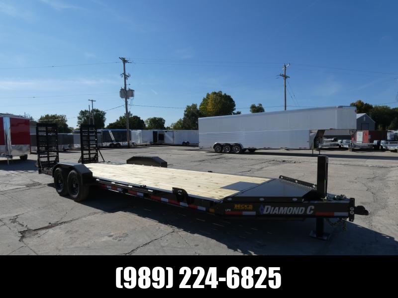 New Diamond C Trailers LPX 102" x 24' Equipment Trailer - CLEARANCE UNIT -Flexible Financing Options & Low Monthly Payments