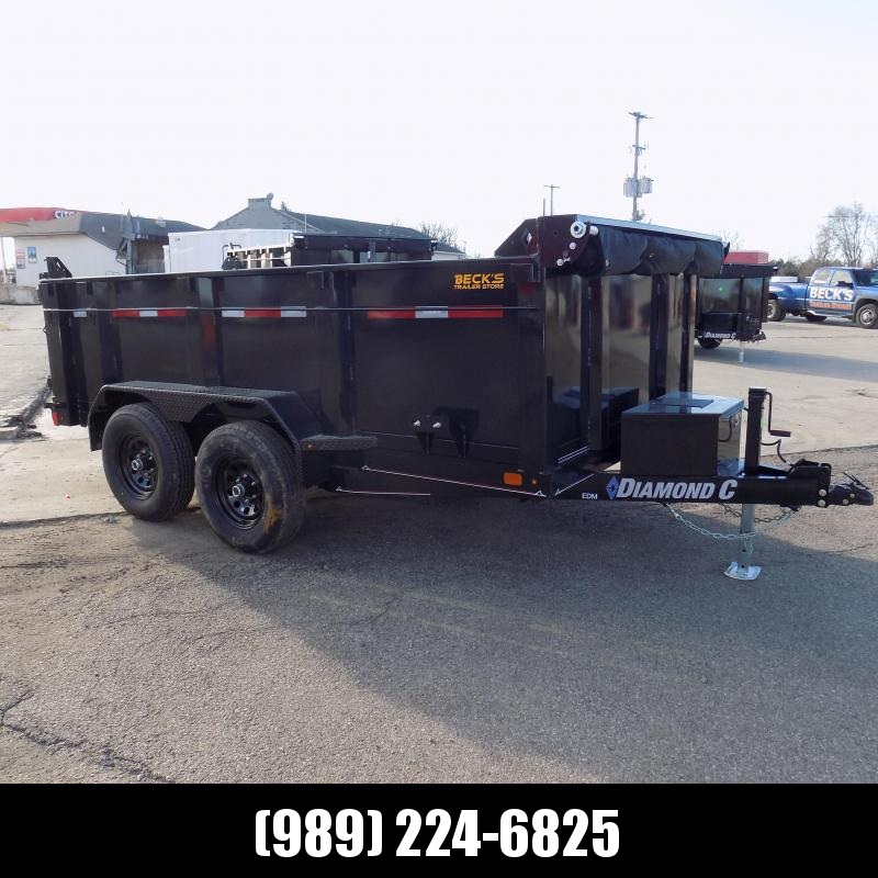 New Diamond C Trailers 6.5' x 12' Dump Trailer With 32" Sides - $0 Down & Payments from $118/mo. W.A.C. New Diamond C Trailers 6.5' x 12' Dump Trailer With 32" Sides - $0 Down & Payments from $118/mo. W.A.C.