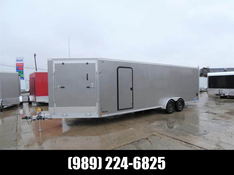 New Legend Thunder Snow 7 x 29' Aluminum Enclosed Snowmobile Trailer for Sale- $0 Down With Flexible Financing Options Available 