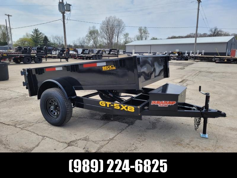 New DuraDump 5' x 8' Dump Trailer For Sale - Flexible Financing With Payments From $121/Mo. W.A.C. New DuraDump 5' x 8' Dump Trailer For Sale - Flexible Financing With Payments From $121/Mo. W.A.C.