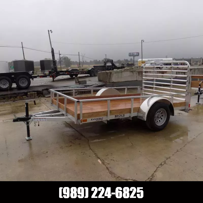 New Legend 6' x 10' Aluminum Utility Trailer For Sale - $0 Down & Payments From $77/mo. W.A.C.