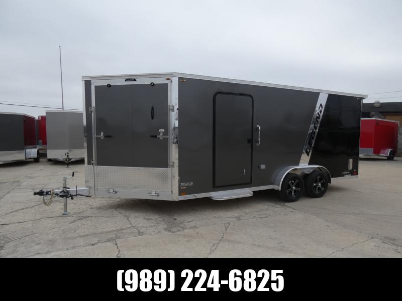 New Legend Explorer 7.5' x 23" Aluminum Snowmobile Trailer For Sale - Only 7.5' Wide Model With NO Interior Wheel Wells! Flexible Financing Options Available