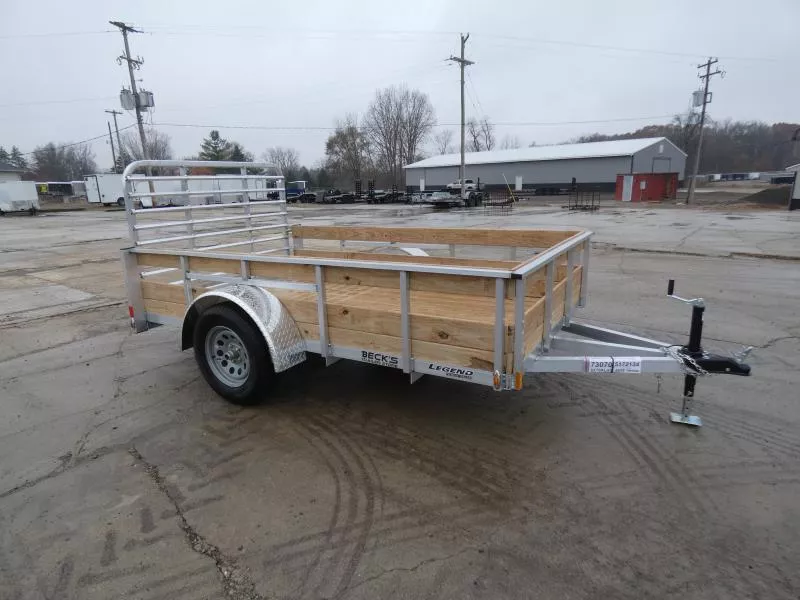 New Legend 6' x 10' Aluminum Utility Trailer For Sale - Triple Tube Tongue - $0 Down Financing Options Available
