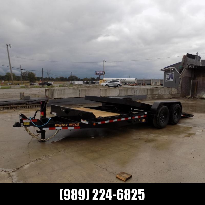 New Big Tex 80" x 20' Tilt Deck Equipment Trailer For Sale - $0 Down & Payments From $125/mo. W.A.C. New Big Tex 80" x 20' Tilt Deck Equipment Trailer For Sale - $0 Down & Payments From $125/mo. W.A.C.
