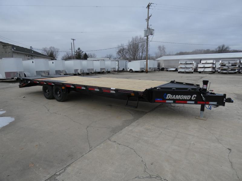 New Diamond C Trailers 102" x 24' Deckover Equipment Trailer For Sale - Flexible Financing Options & Low Monthly Payments