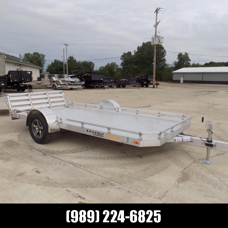 New Legend All Aluminum 7' x 14' Utility Trailer With Aluminum Deck & 3-Way Gate - $0 Down & $109/mo. W.A.C. New Legend All Aluminum 7' x 14' Utility Trailer With Aluminum Deck & 3-Way Gate - $0 Down & $109/mo. W.A.C.